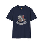 Forged in the fields - held together by tape T-shirt