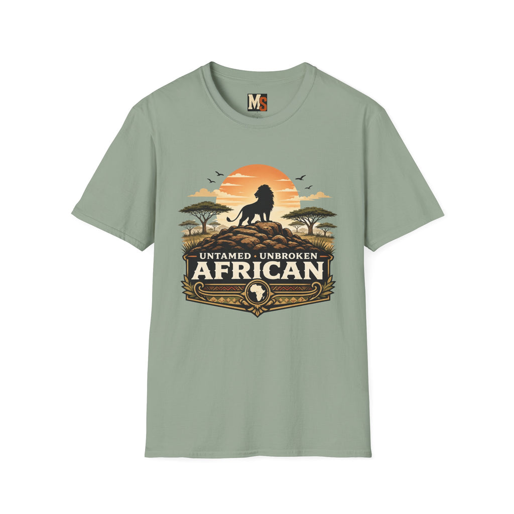 Untamed, Unbroken, African T-shirt