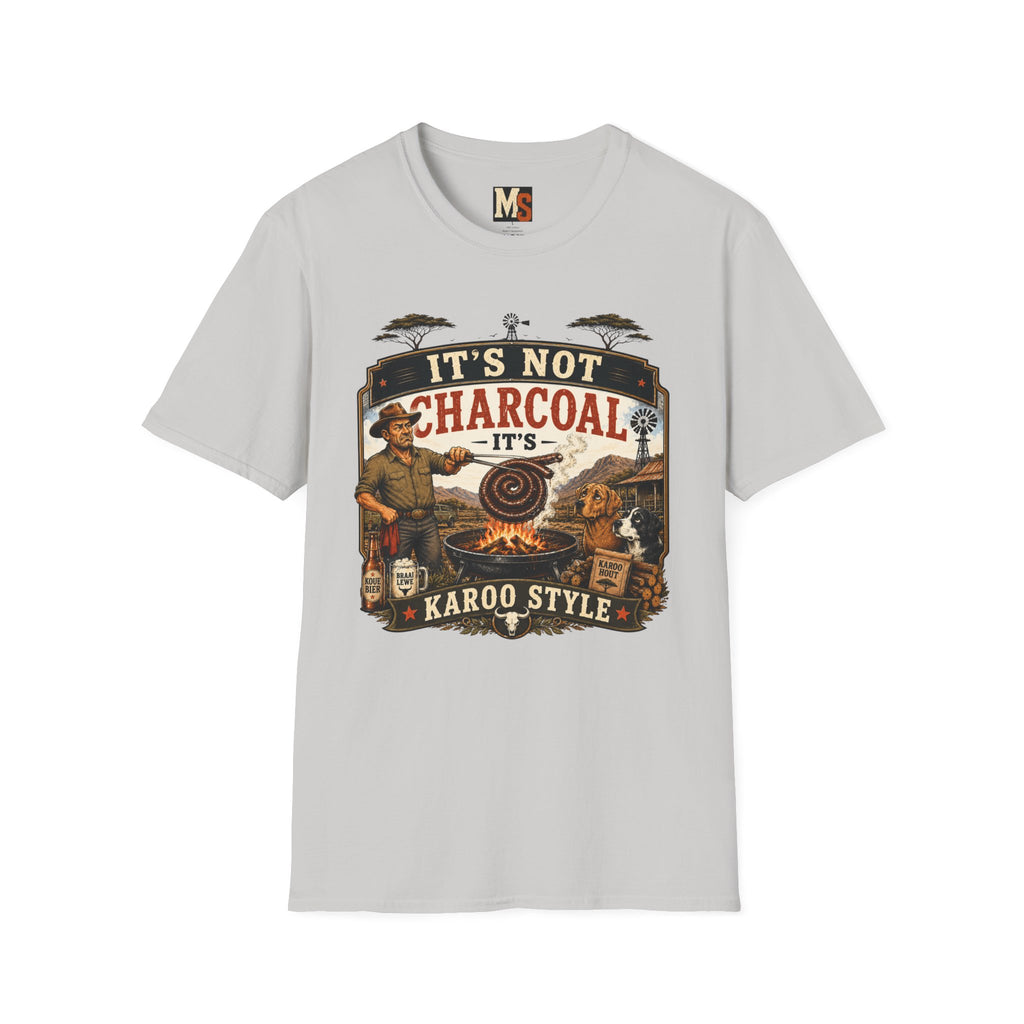 It's not charcoal - It's Karoo style T-shirt