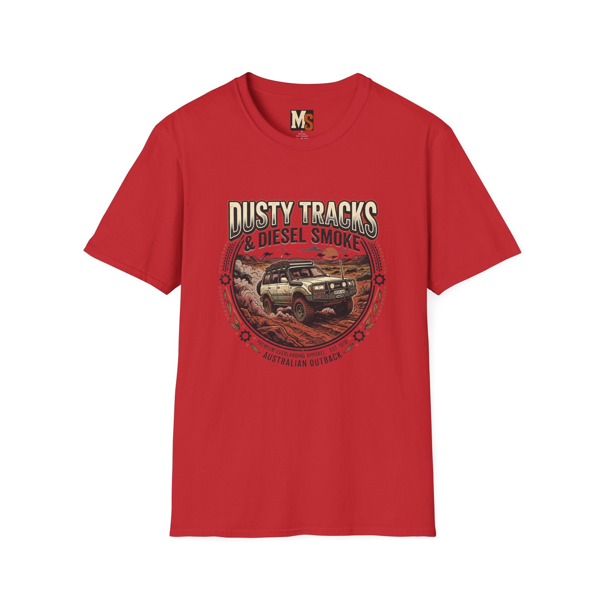 Dusty Tracks & Diesel Smoke T-shirt