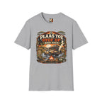 Plaas toe, stof op - Bier koud T-shirt