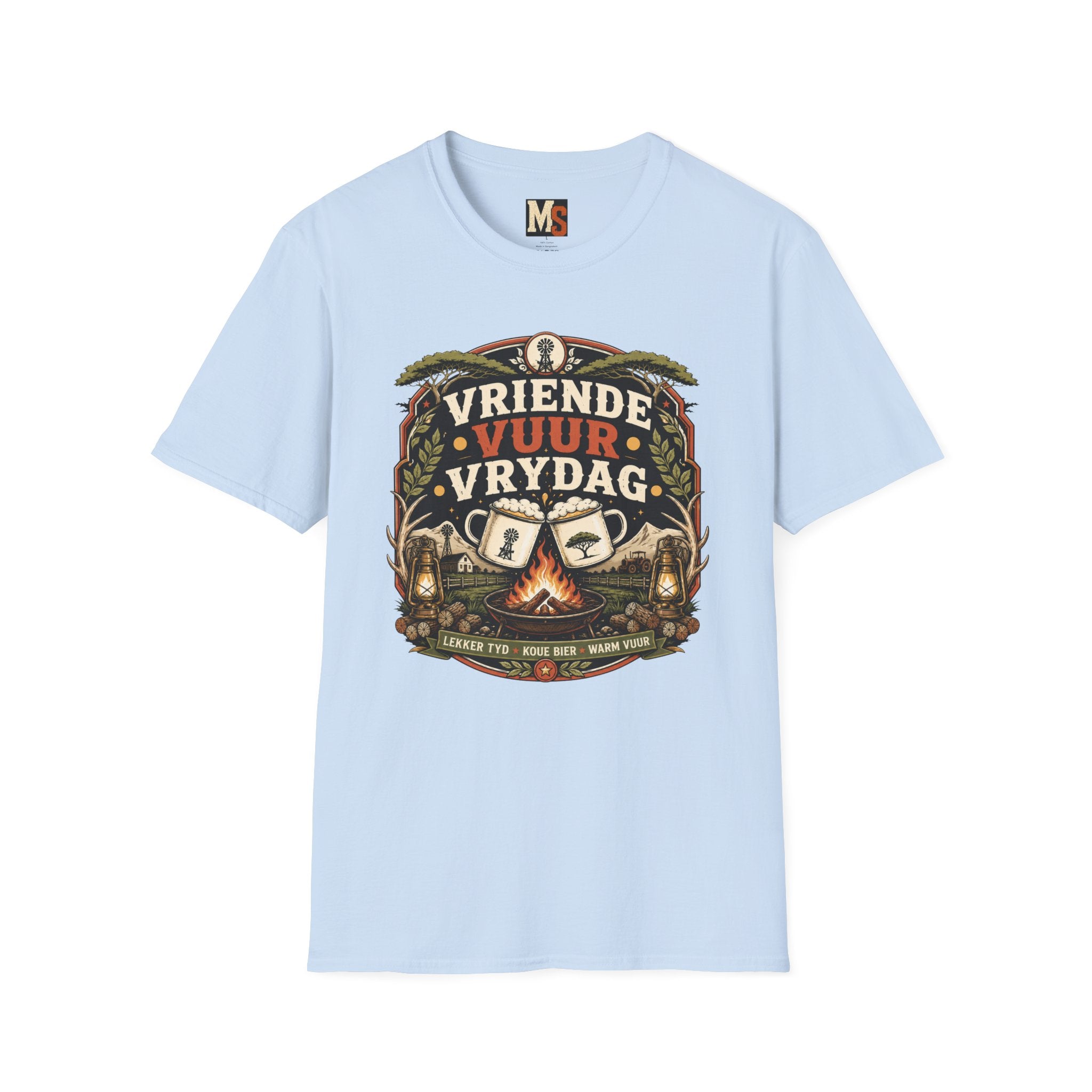 Vriende, vuur, Vrydag2 T-shirt