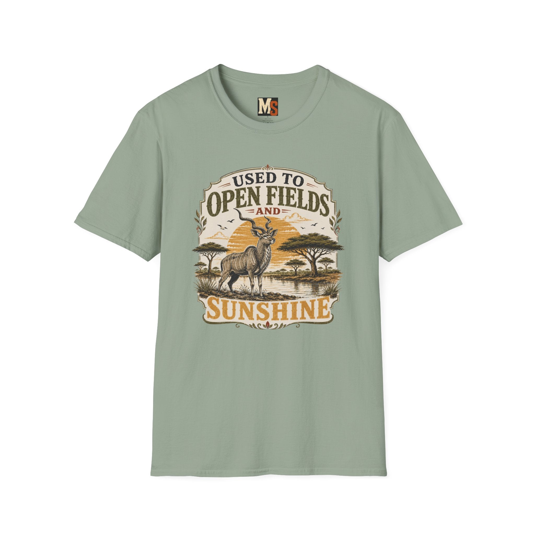 Used to Open Fields and Sunshine T-shirt