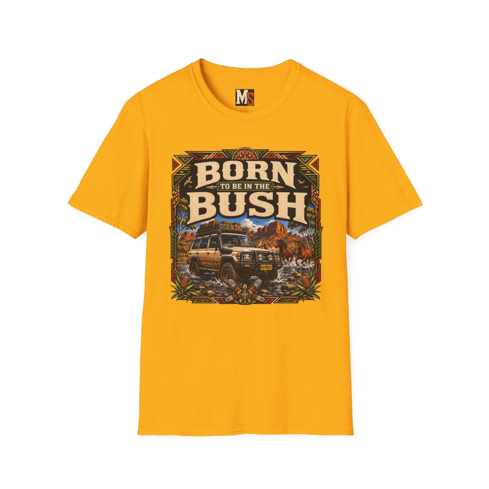 Born to be in the bush T-shirt