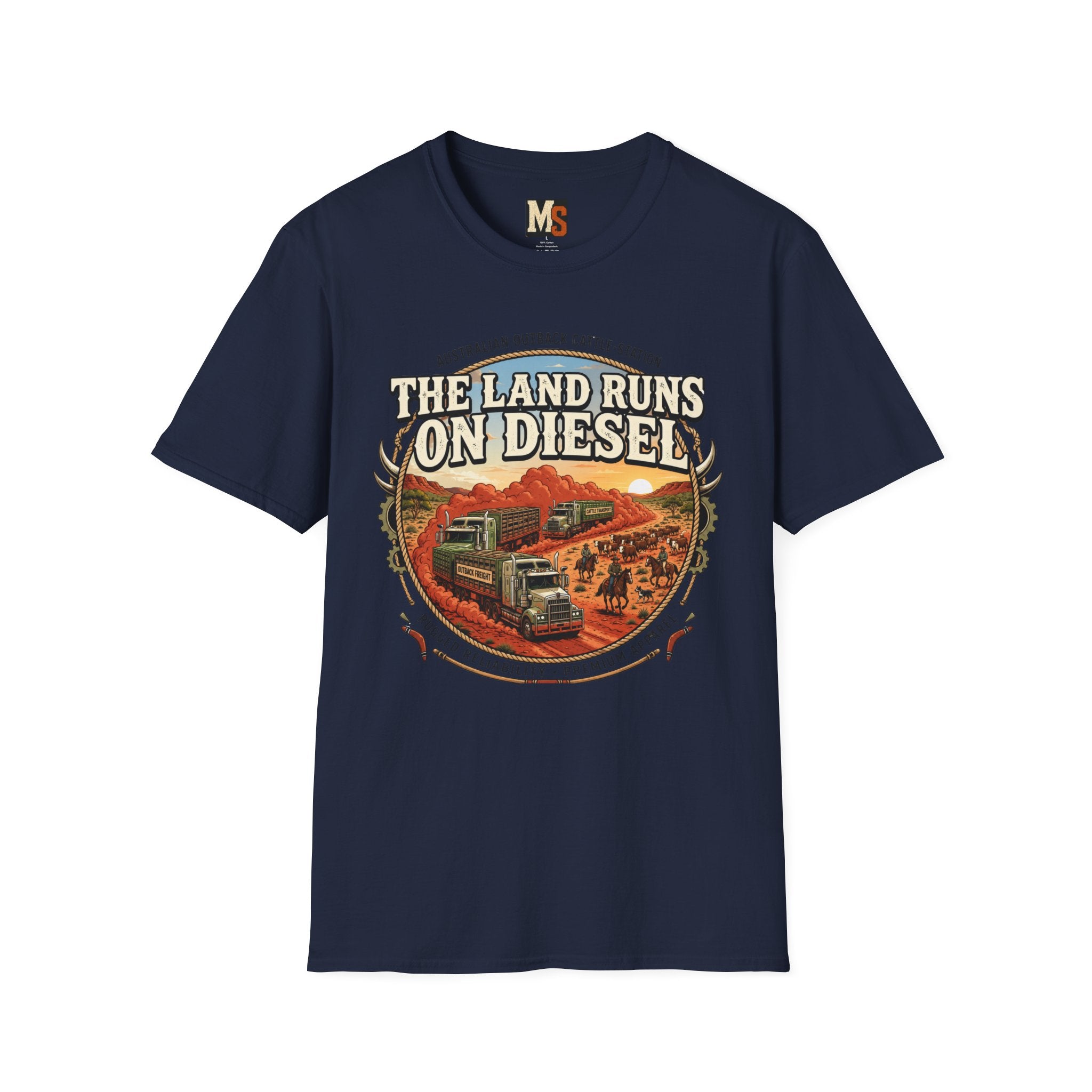 The Land runs on Diesel T-shirt