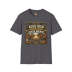 Koue bier, warm vuur, goeie mense T-shirt