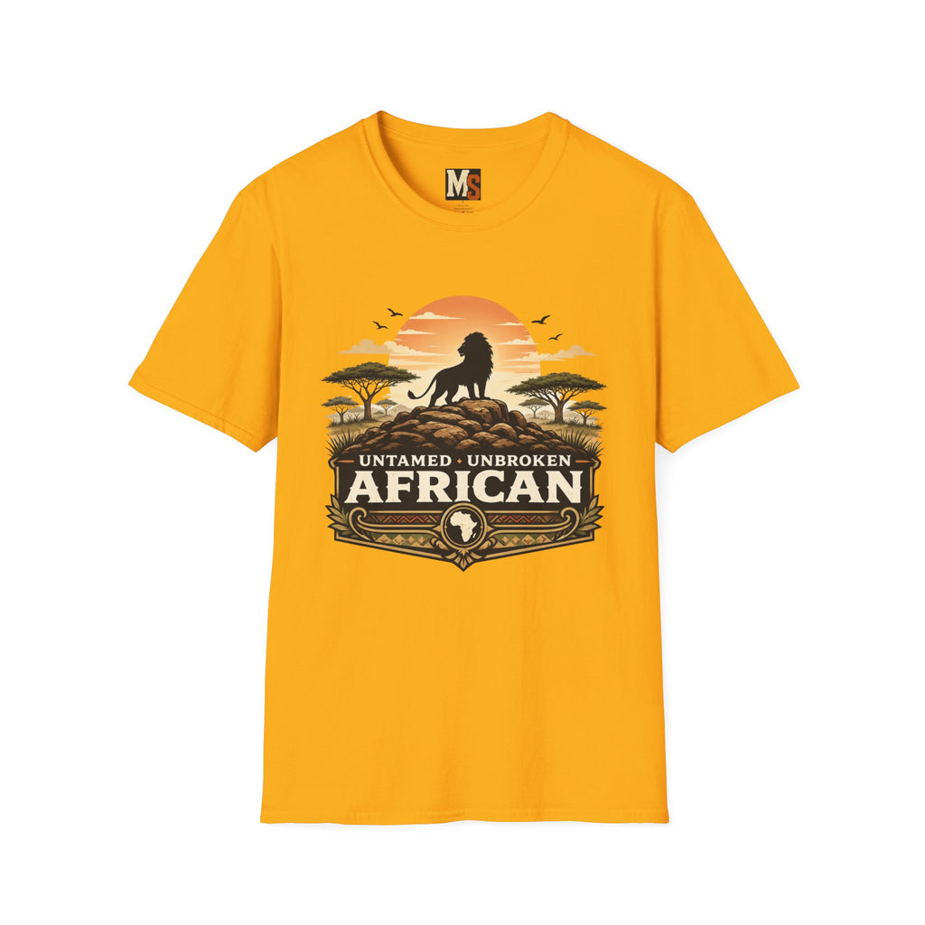 Untamed, Unbroken, African T-shirt