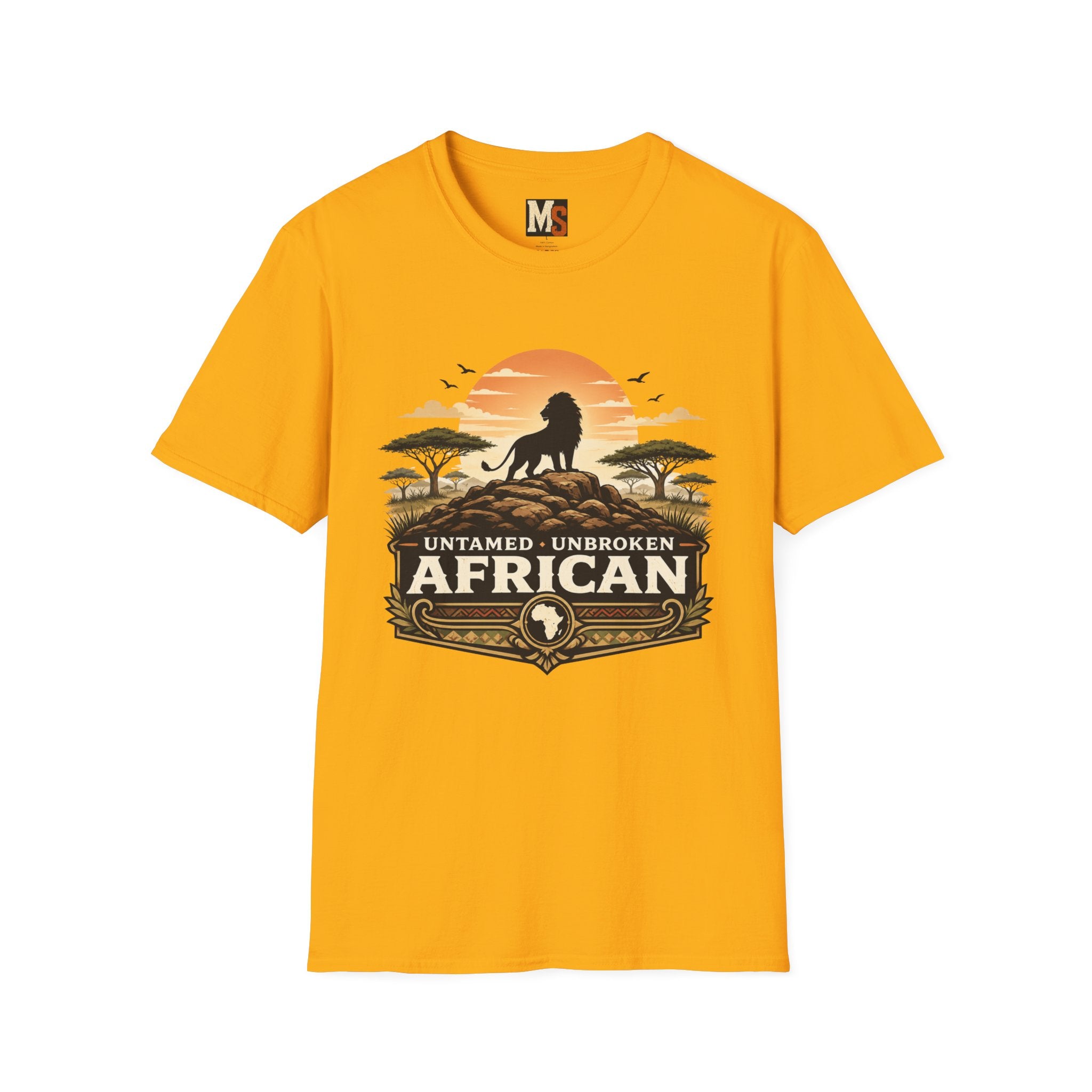 Untamed, Unbroken, African T-shirt