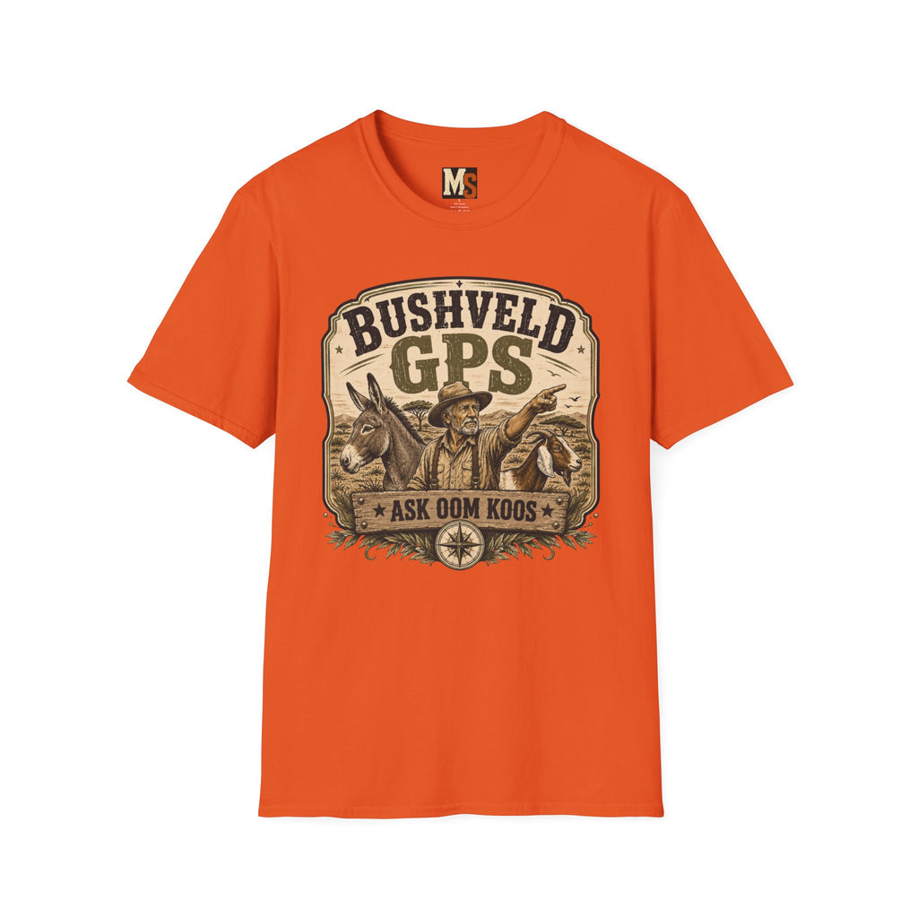 Bushveld GPS - Ask Oom Koos T-shirt