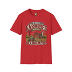 American Farmlife - Work hard, live simple T-shirt