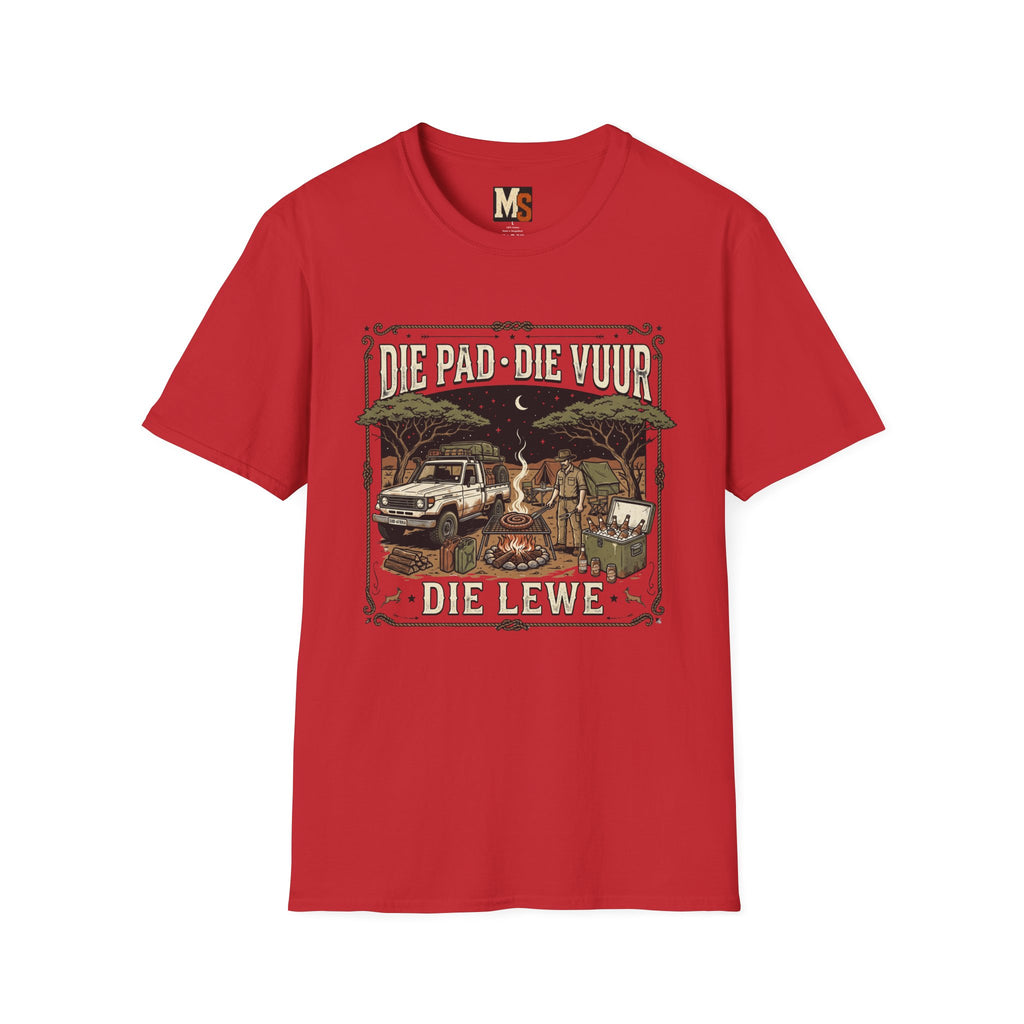 Die pad, die vuur, die lewe T-shirt