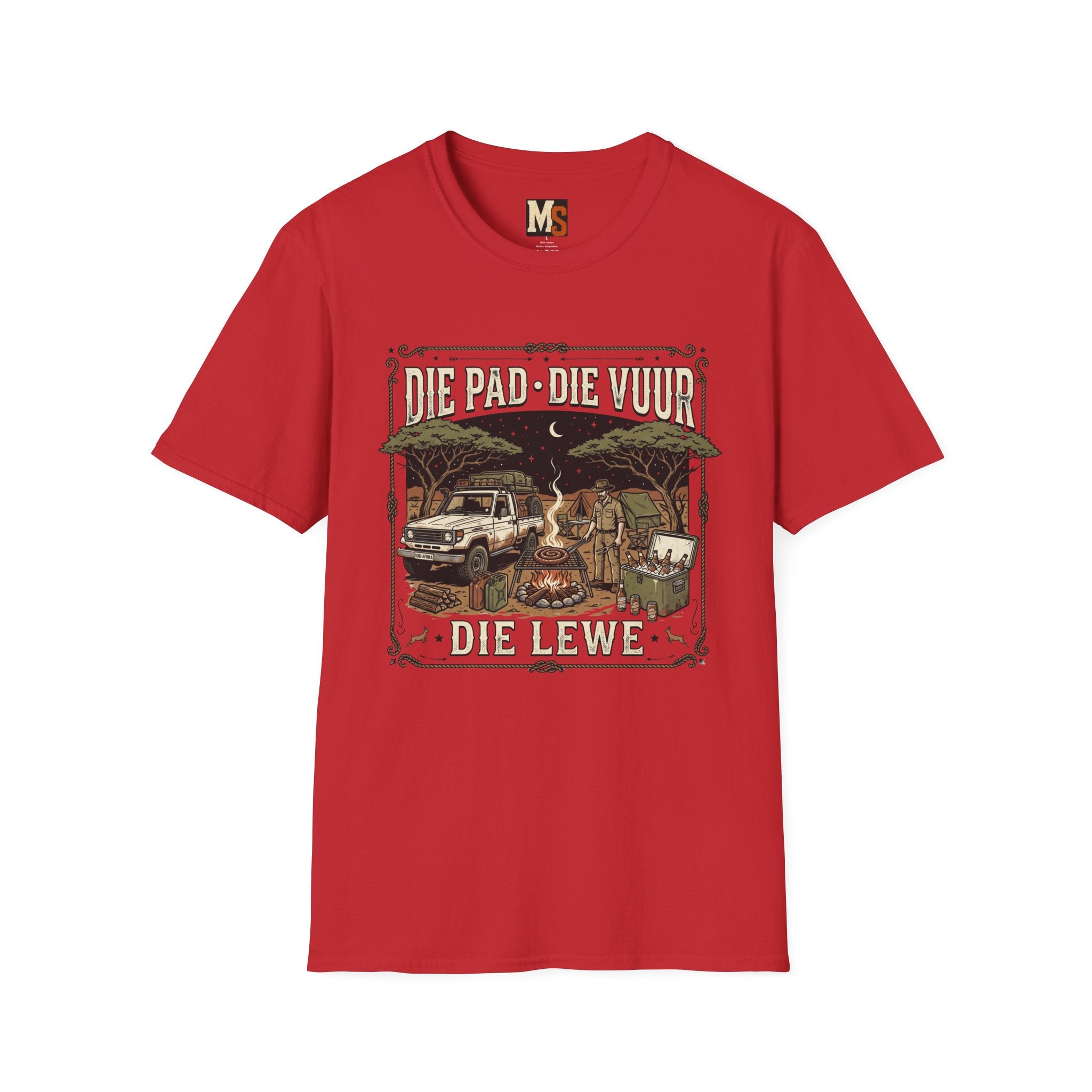 Die pad, die vuur, die lewe T-shirt