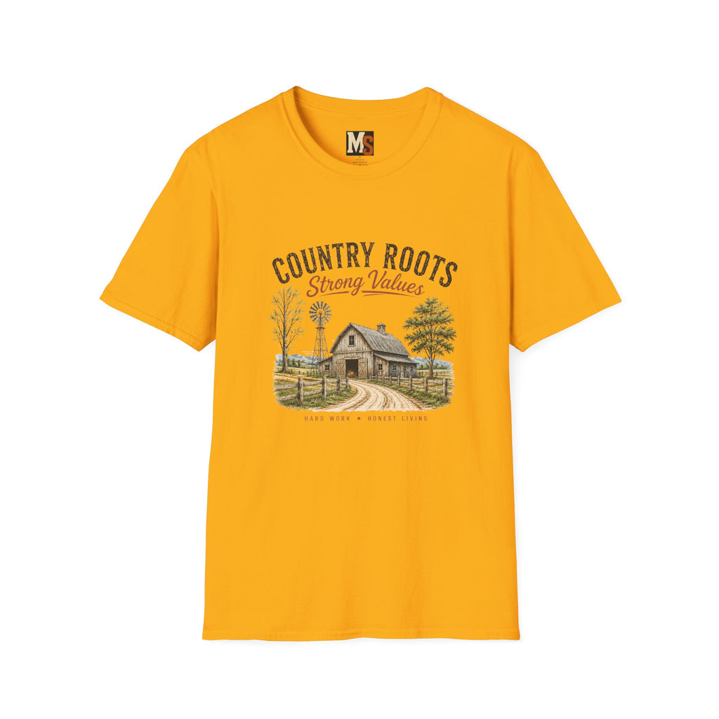 Country Roots - Strong Values T-shirt