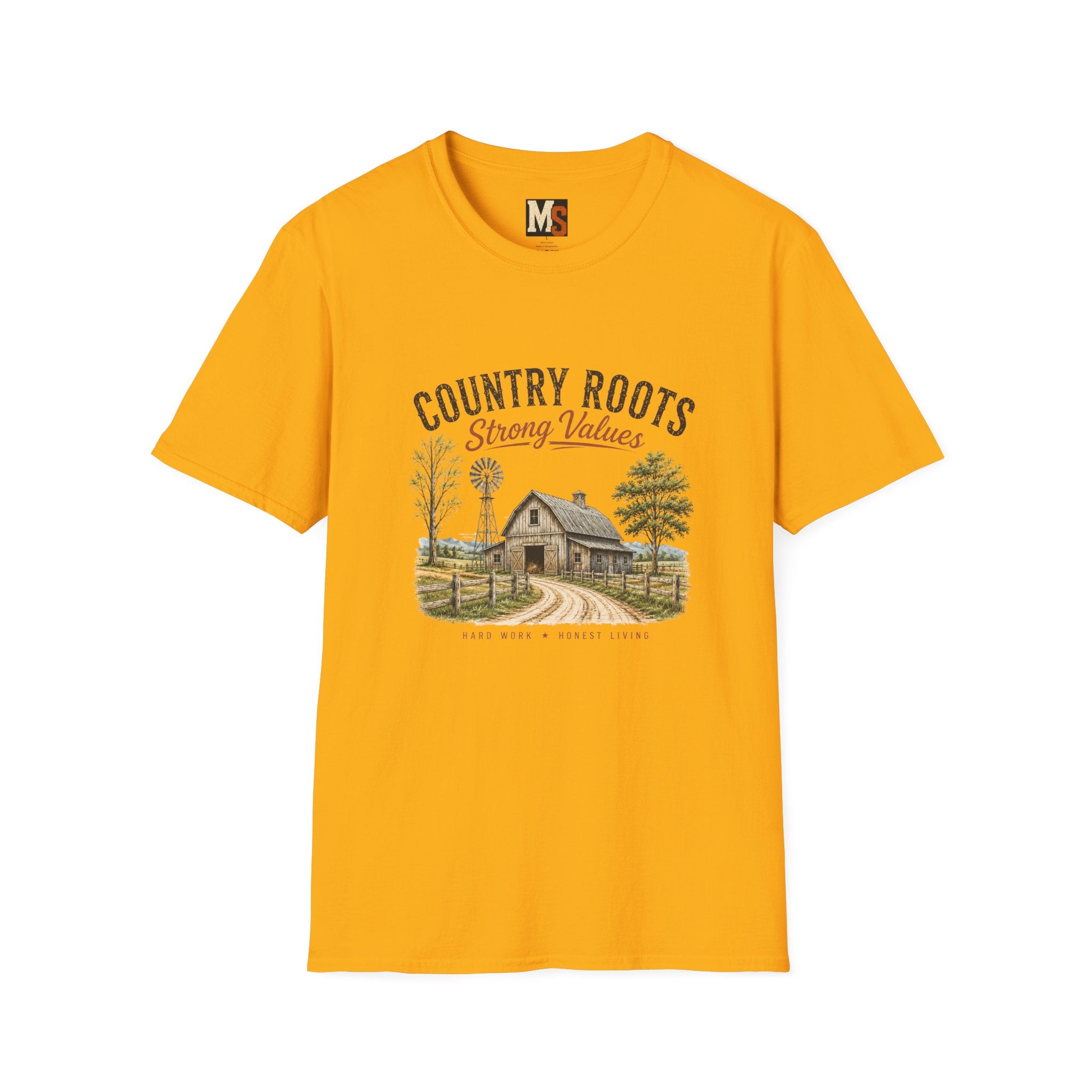 Country Roots - Strong Values T-shirt
