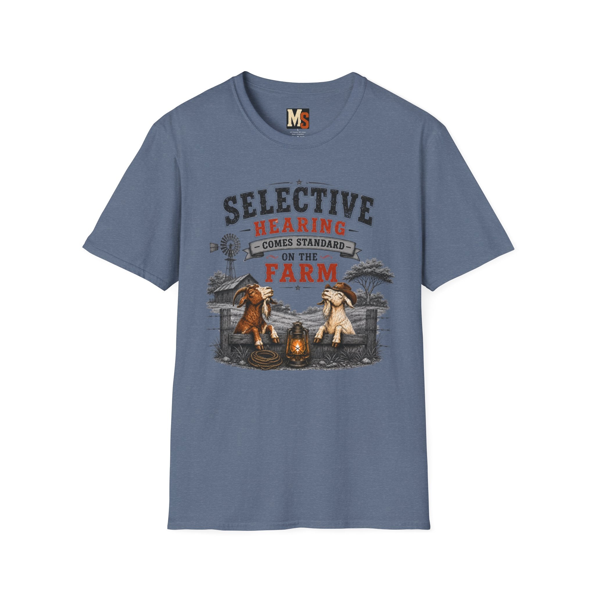 Selective hearing comes standard on the Farm (2) T-shirt
