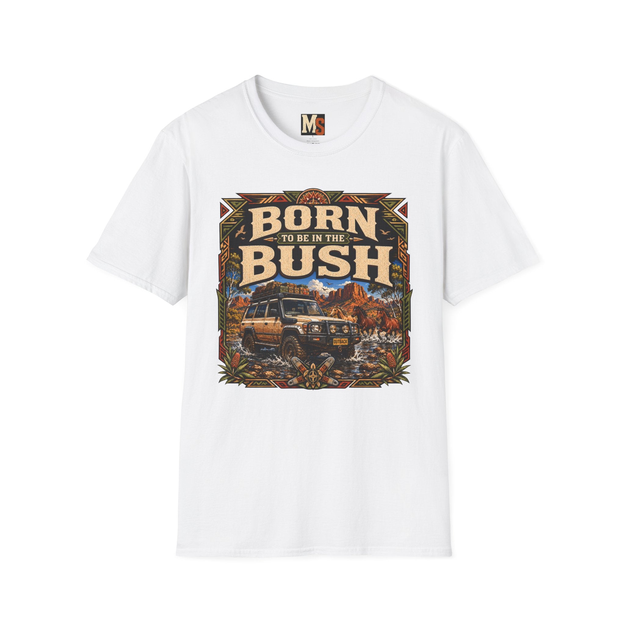 Born to be in the bush T-shirt