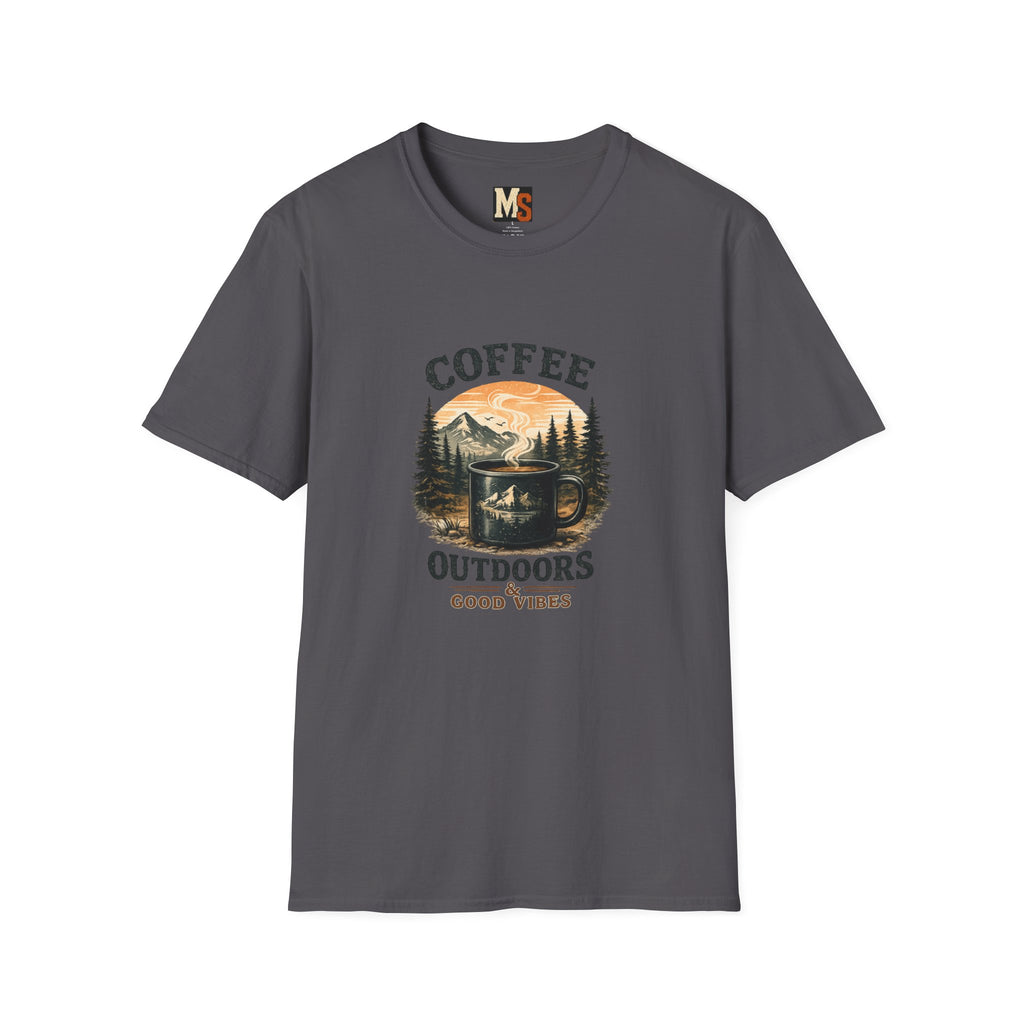 Coffee - Outdoors & Good vibes T-shirt