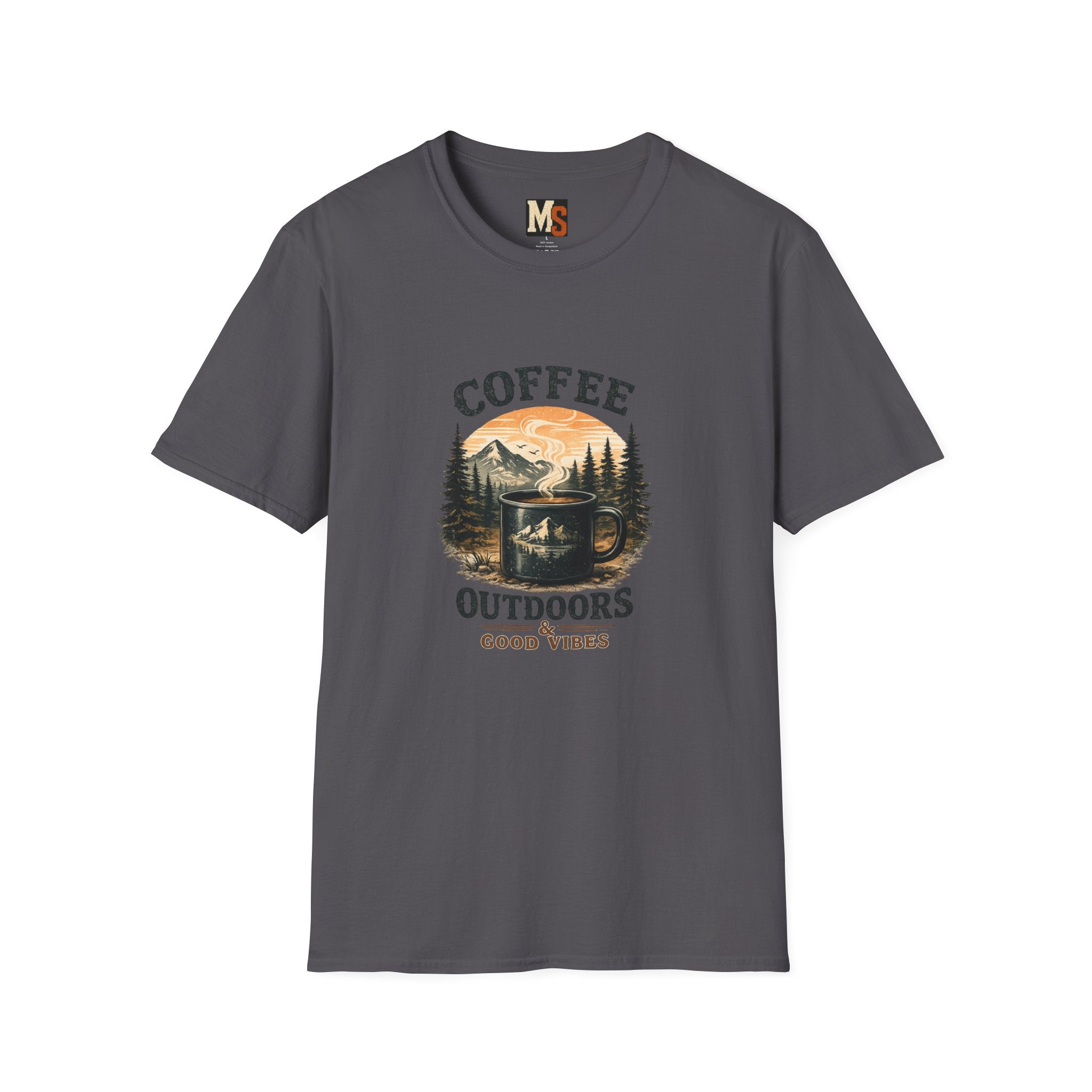 Coffee - Outdoors & Good vibes T-shirt