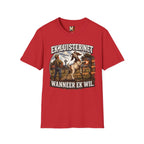 Ek luister net wanneer ek wil T-shirt