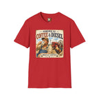 Powered by Coffee & Diesel - mostly coffee T-shirt