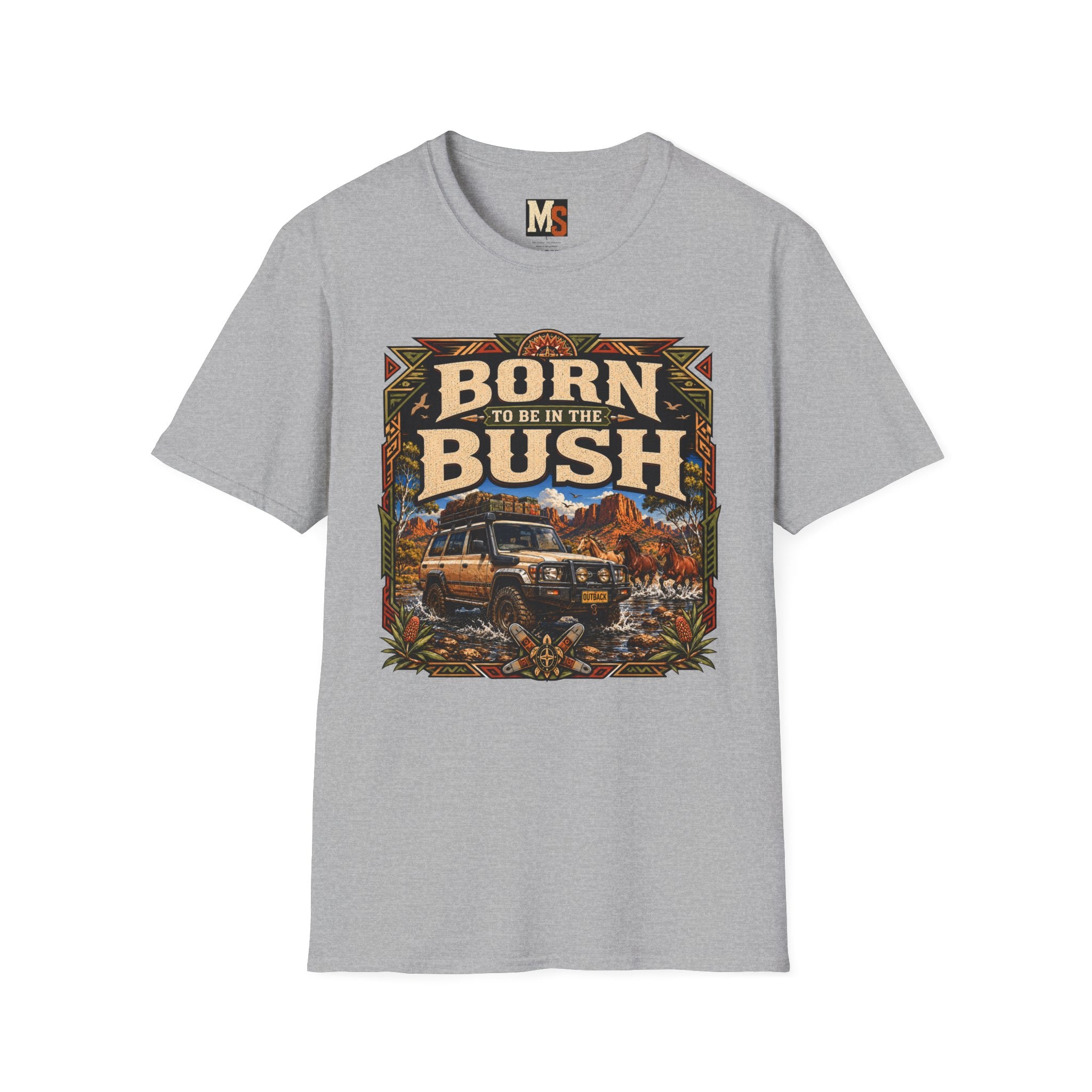 Born to be in the bush T-shirt