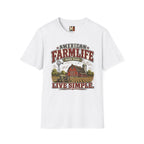 American Farmlife - Work hard, live simple T-shirt