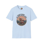 Raised where the work never ends T-shirt