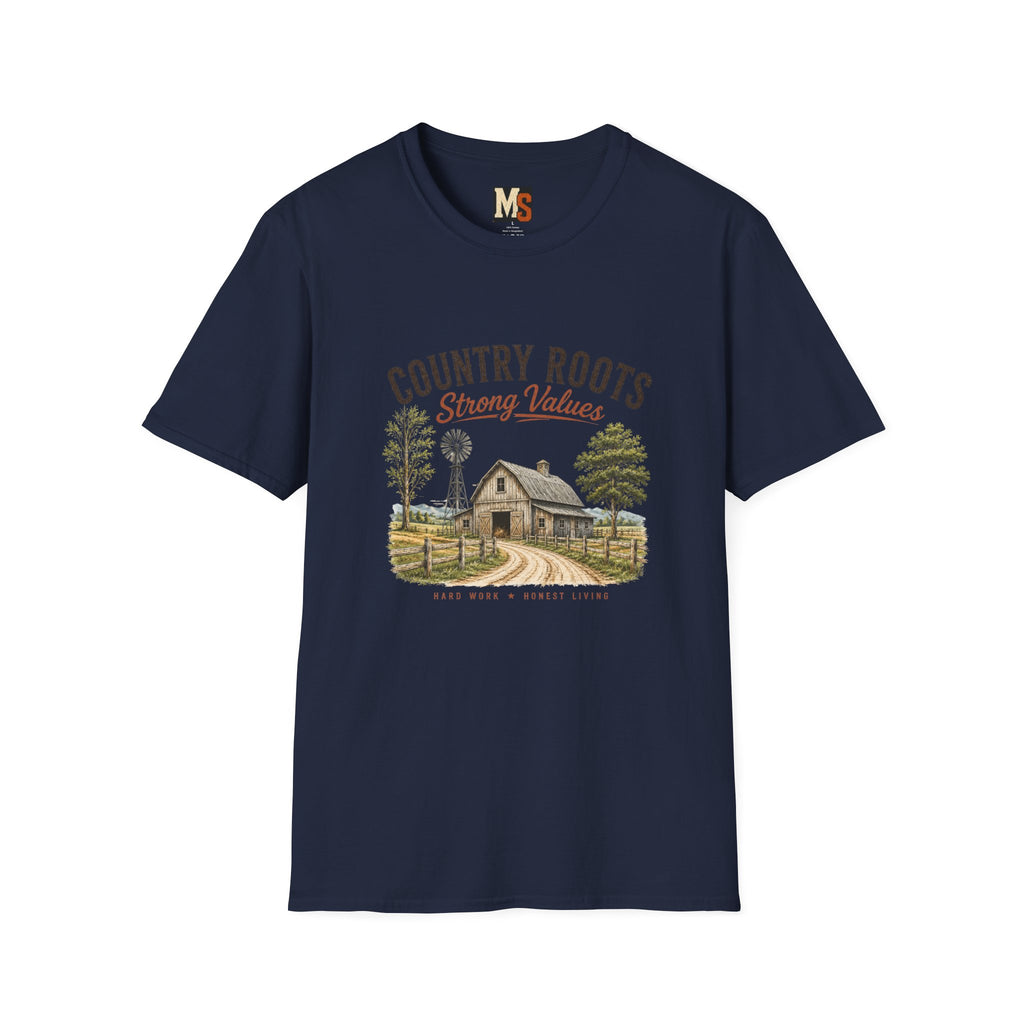 Country Roots - Strong Values T-shirt