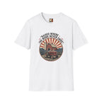 Raised where the work never ends T-shirt