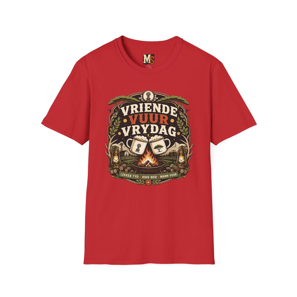 Vriende, vuur, Vrydag2 T-shirt