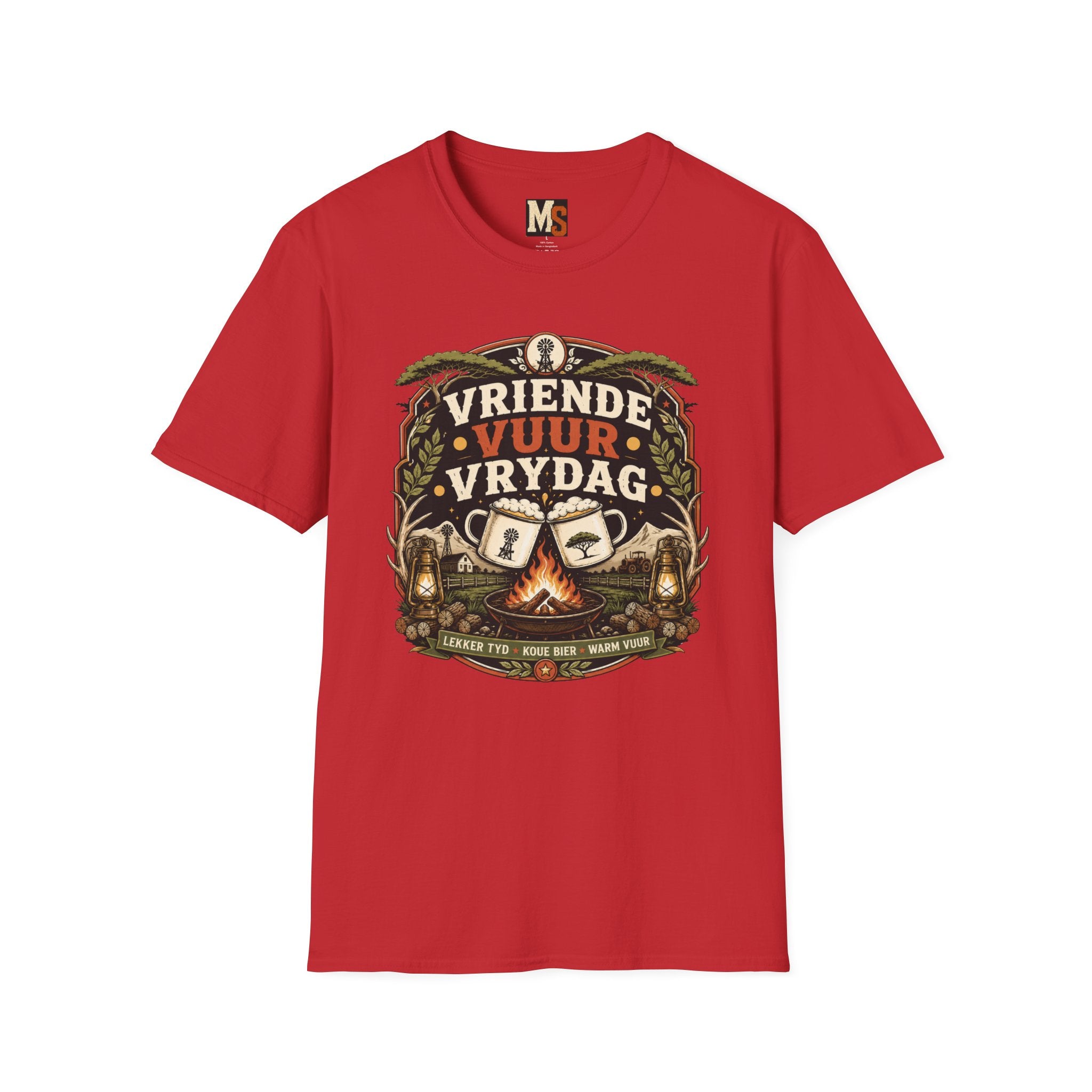 Vriende, vuur, Vrydag2 T-shirt