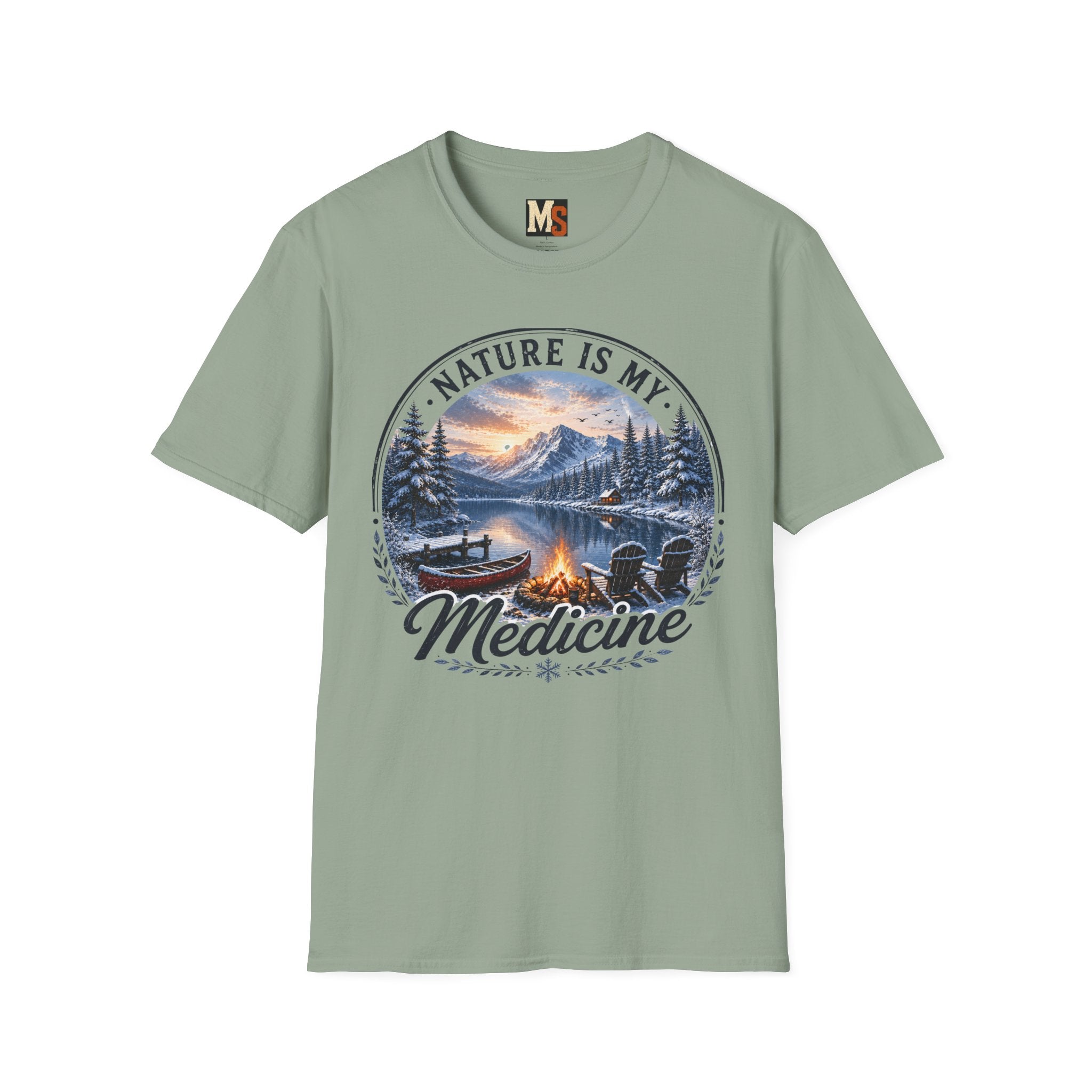 Nature is my Medicine - Winter T-shirt