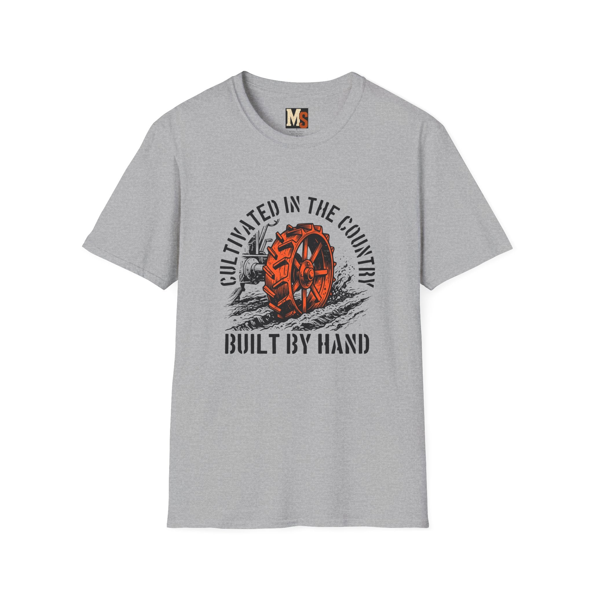 Cultivated in the country - built by hand T-shirt