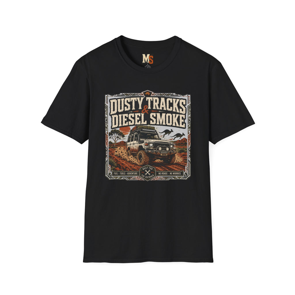 Dusty Tracks & Diesel Smoke T-shirt
