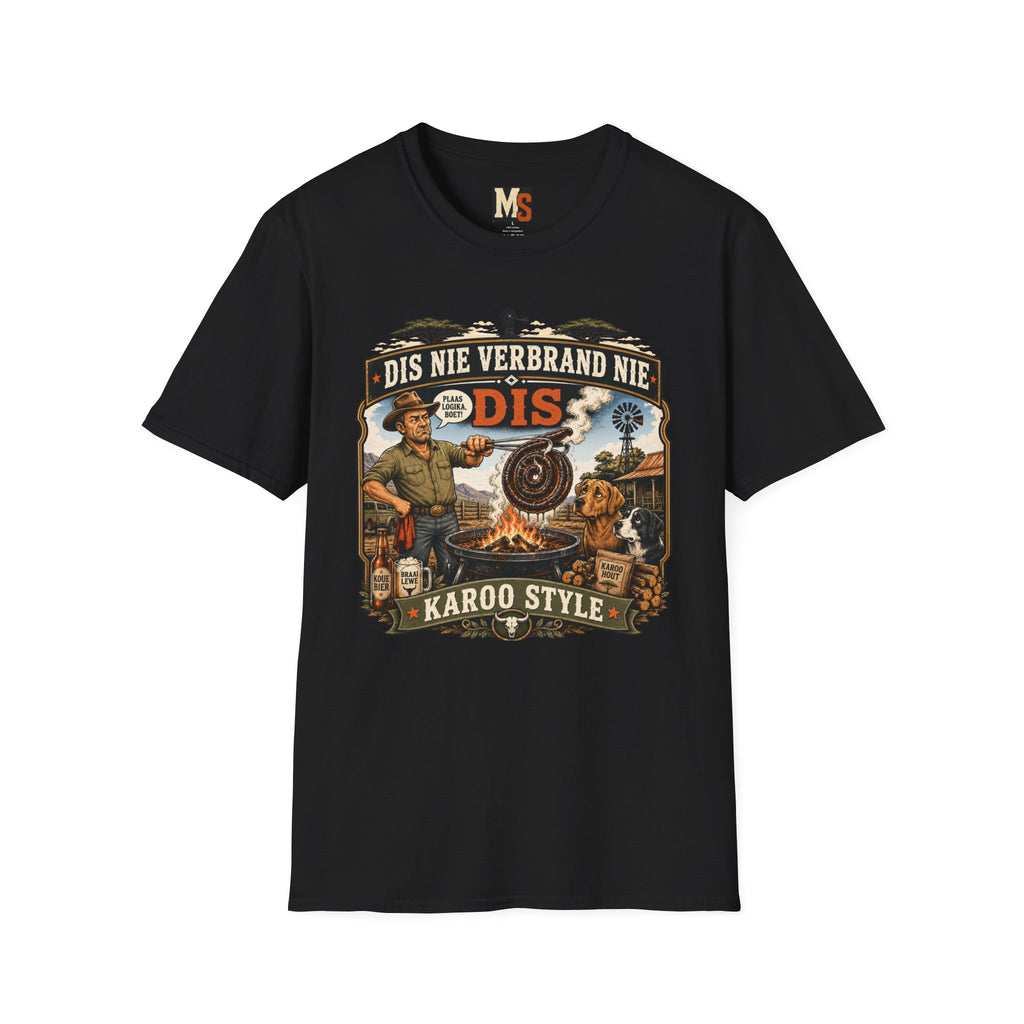 Die nie verbrand nie - dis Karoo style T-shirt