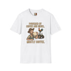 Powered by Coffee and Diesel - mostly coffee T-shirt