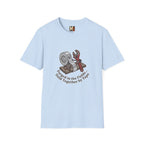 Forged in the fields - held together by tape T-shirt