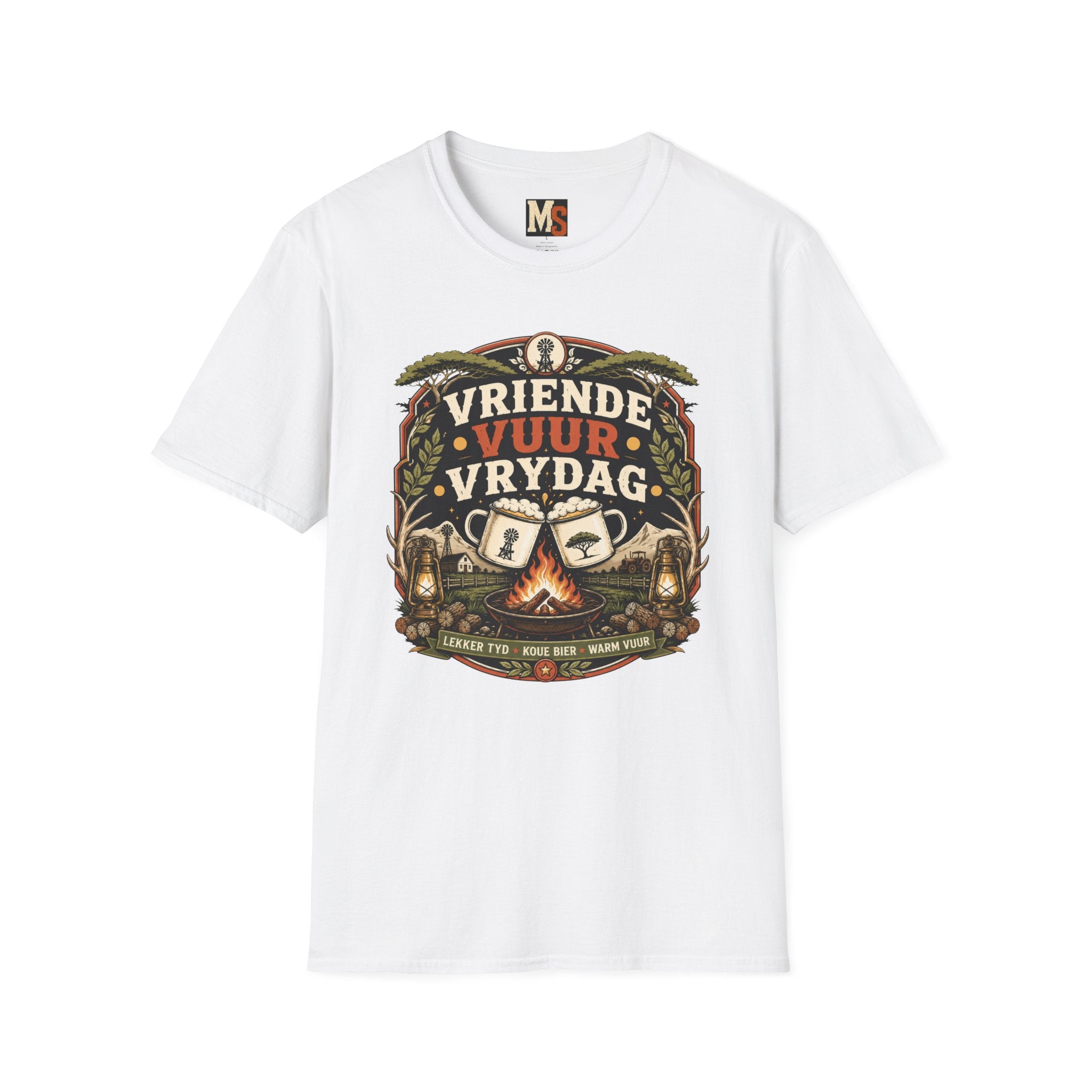 Vriende, vuur, Vrydag2 T-shirt