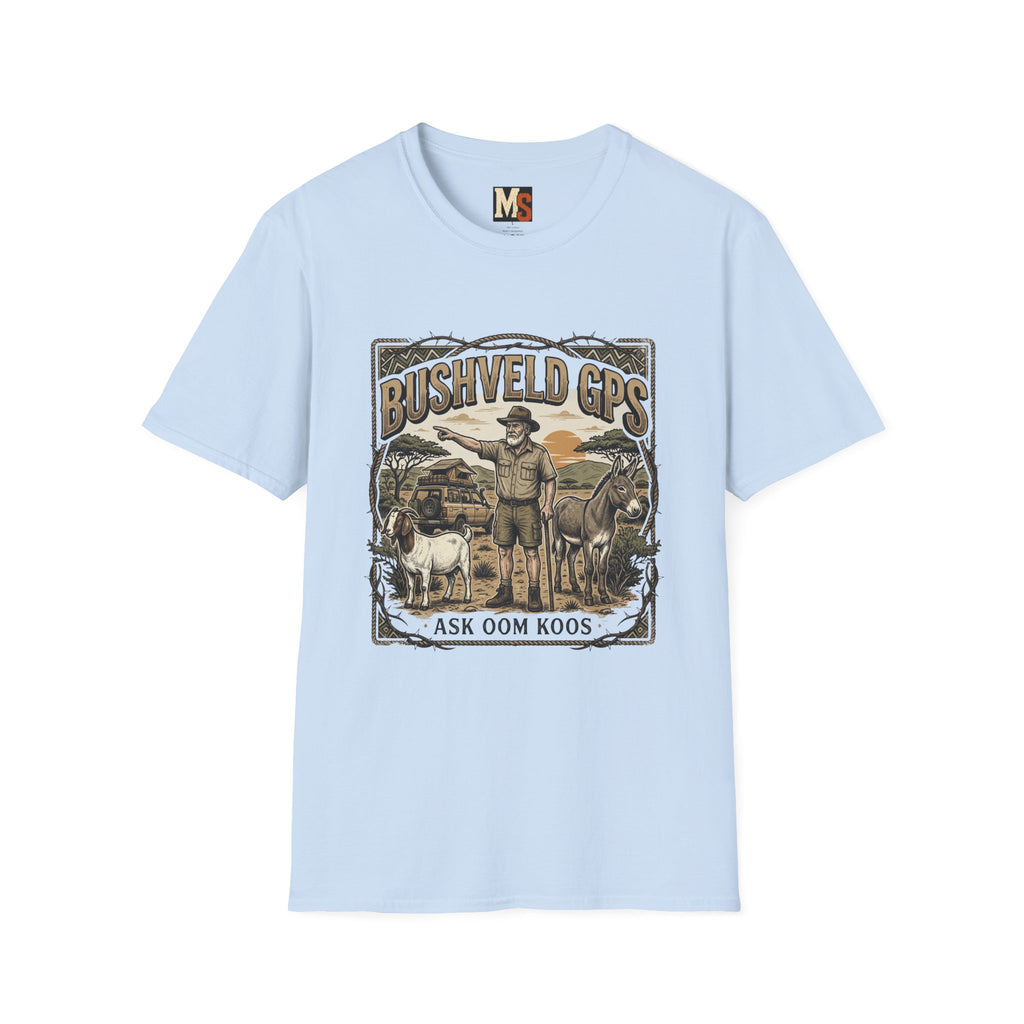 Bushveld GPS - Ask Oom Koos T-shirt