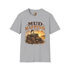 Mud Happens T-Shirt — Vintage Tractor Off-Road Farming Tee