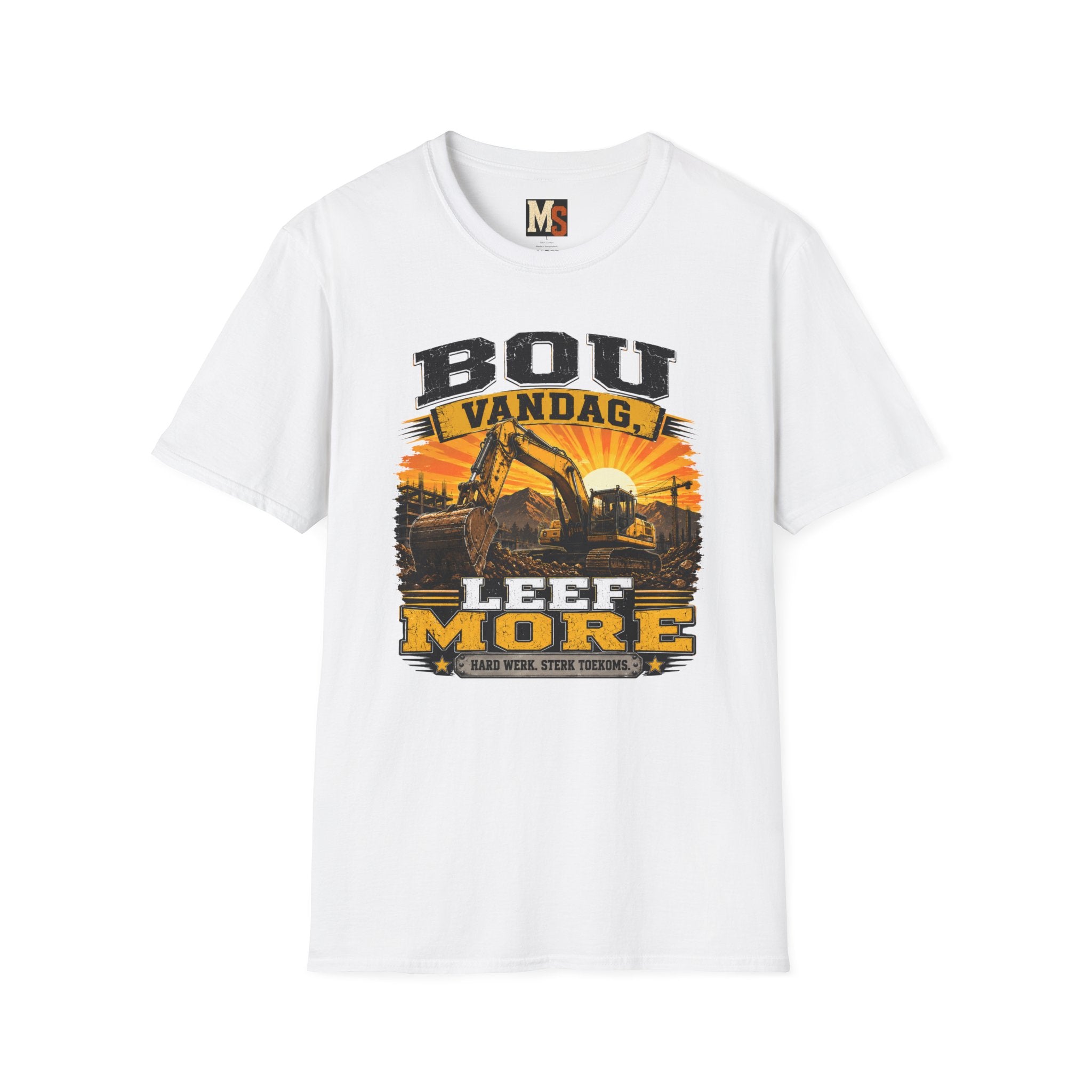 Bou vandag, Leef More T-shirt