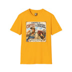 Powered by Coffee & Diesel - mostly coffee T-shirt