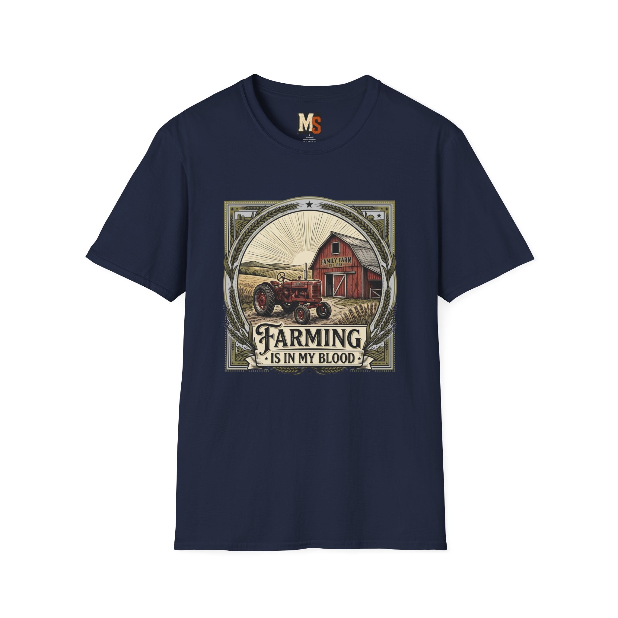 Farming is in my blood T-shirt