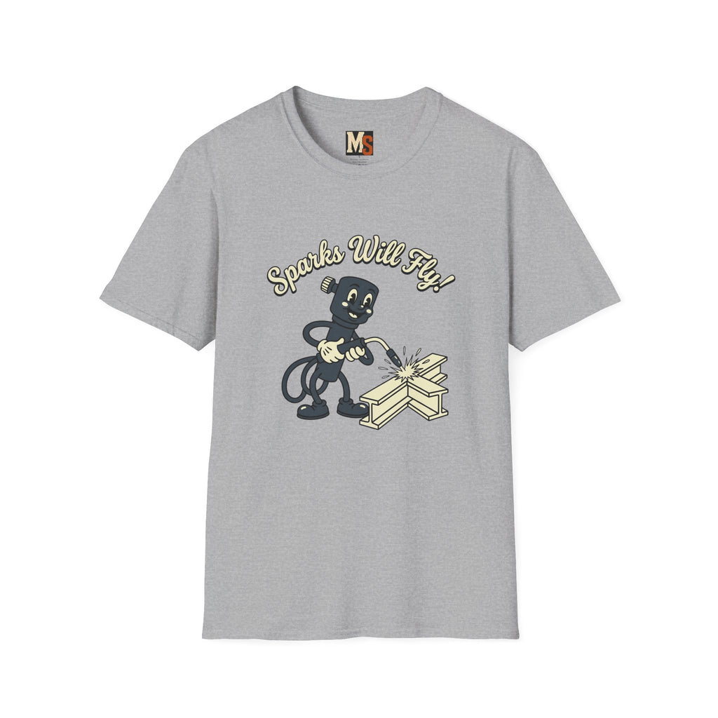 Sparks will fly T-shirt