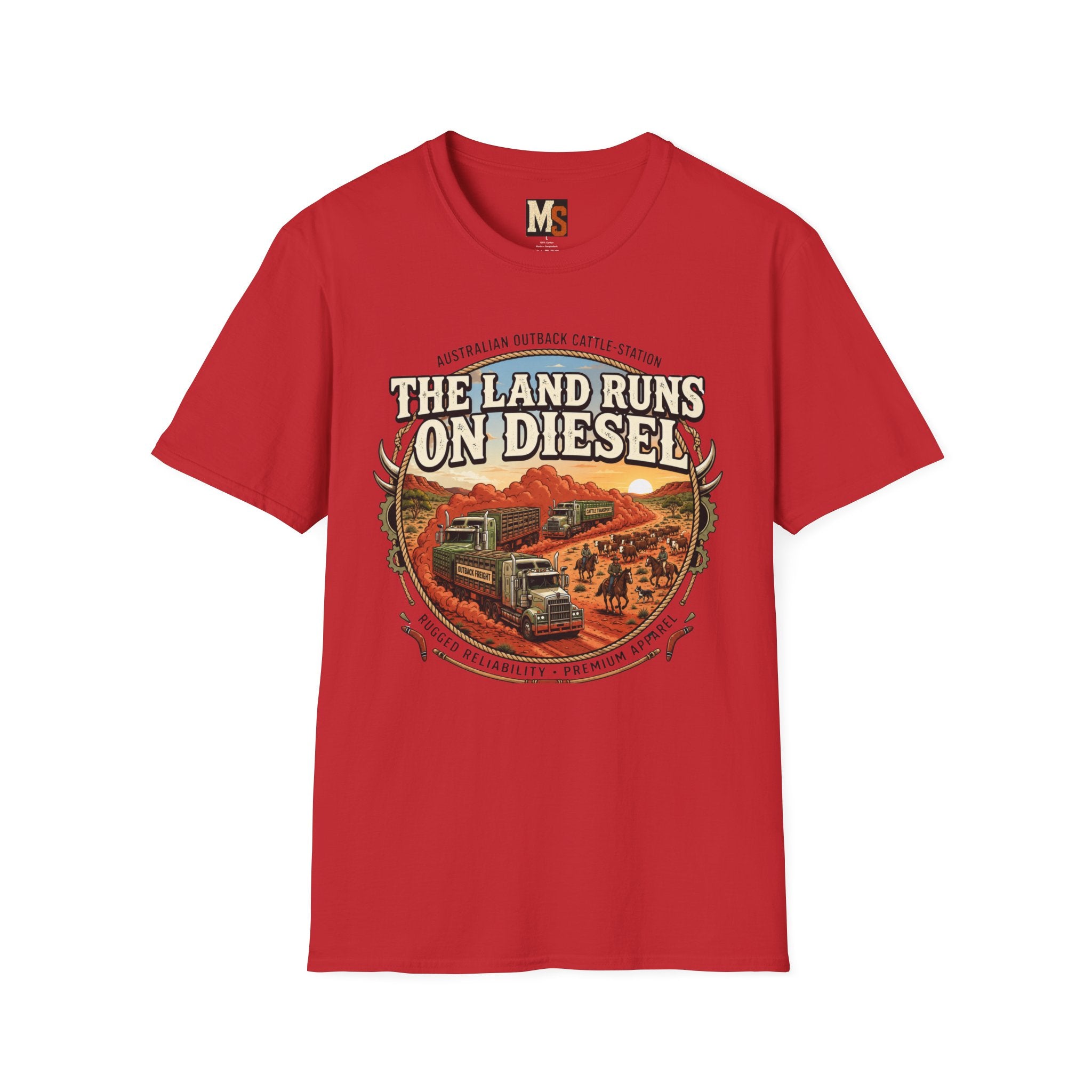 The Land runs on Diesel T-shirt