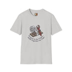 Forged in the fields - held together by tape T-shirt