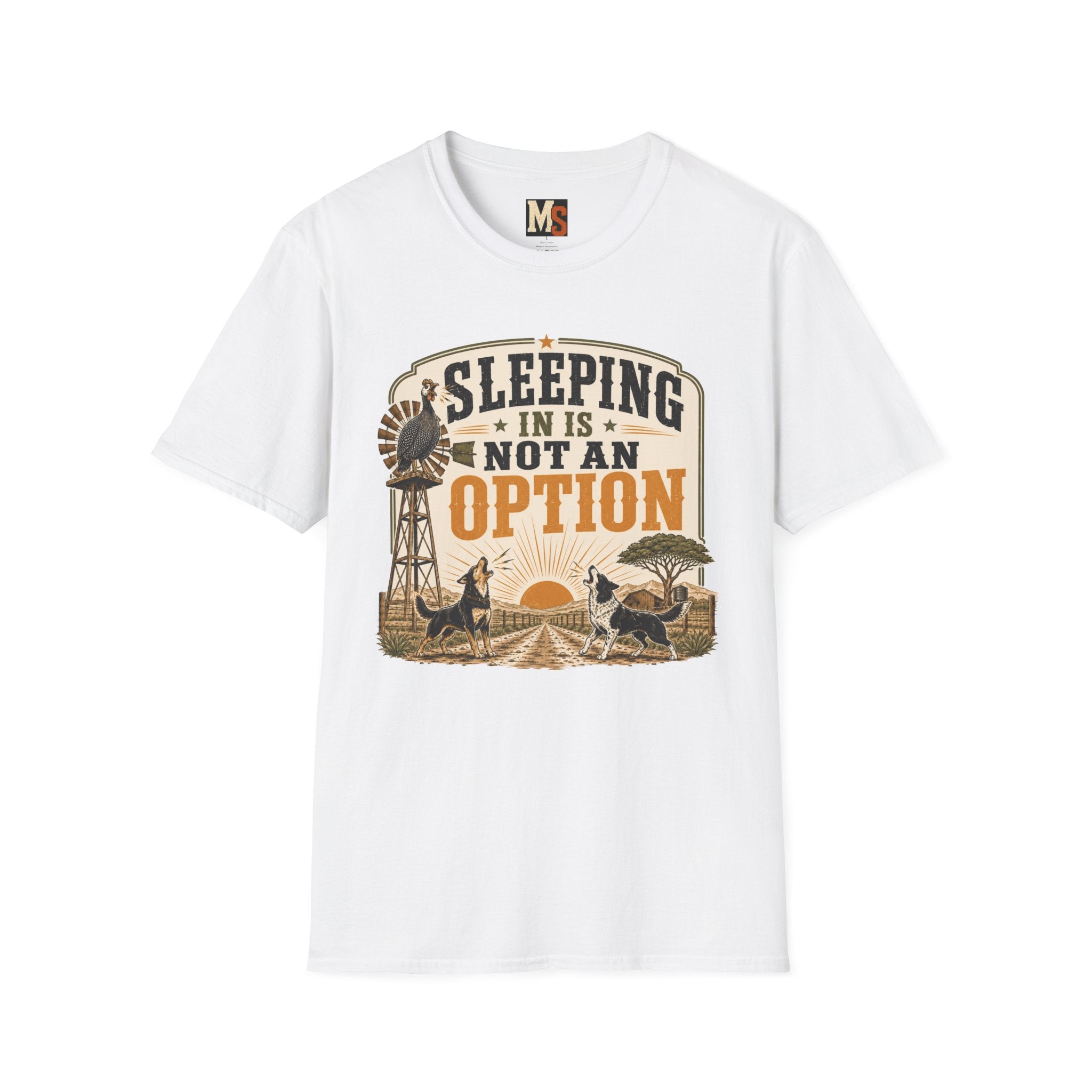 Sleeping in is not an option2 T-shirt
