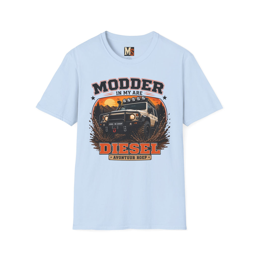 Modder in my are, Diesel avontuur roep T-shirt