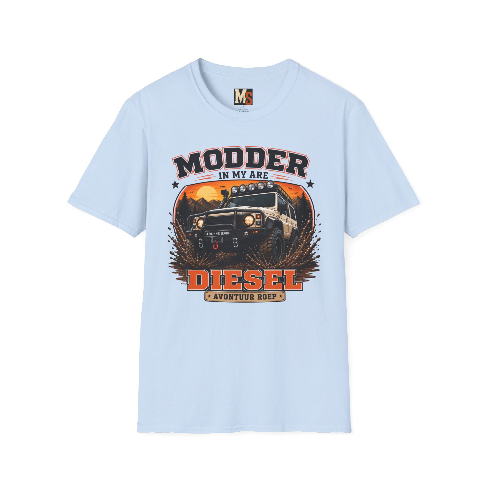 Modder in my are, Diesel avontuur roep T-shirt