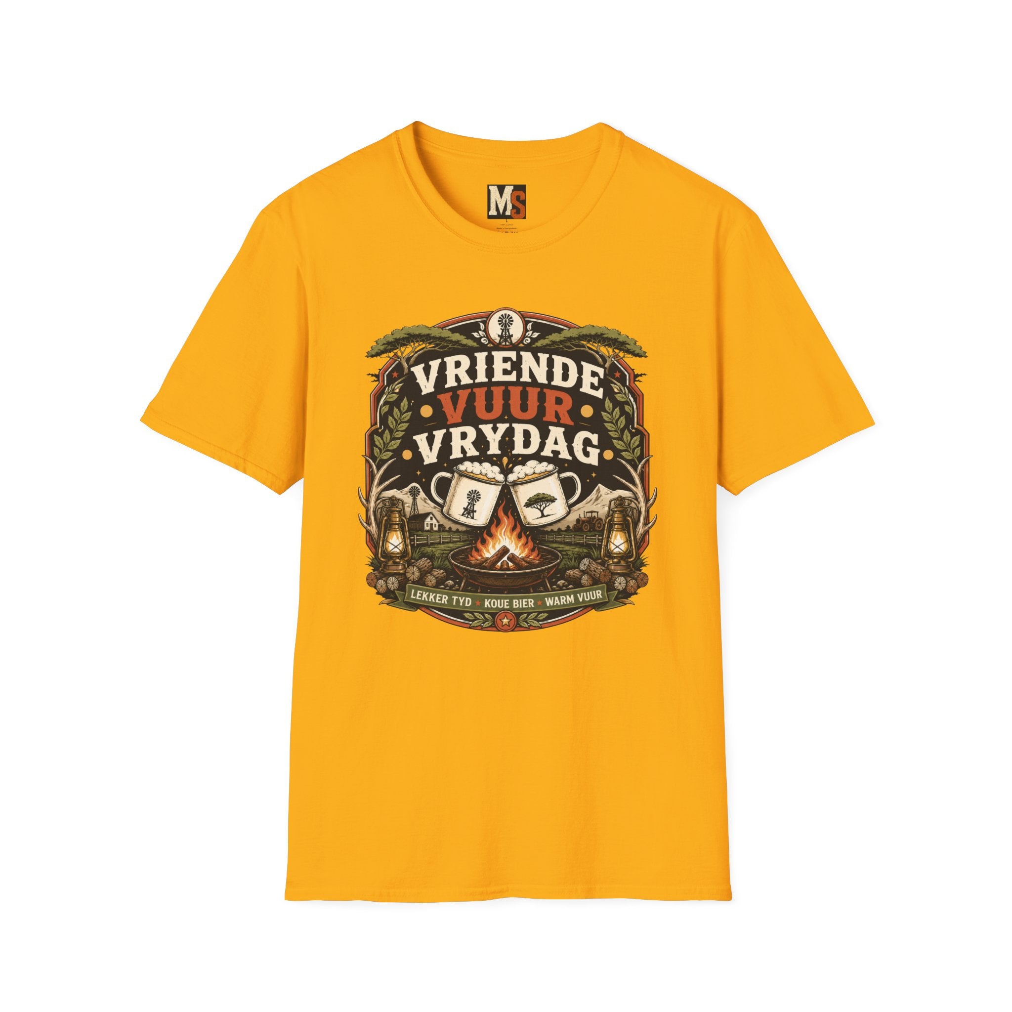 Vriende, vuur, Vrydag2 T-shirt